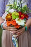 Ślubne opakowania na zdjęcia w stylu boho
