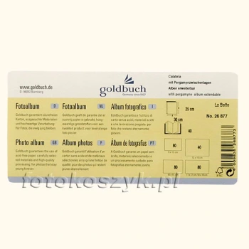 Album Goldbuch La Belle (tradycyjny 40 białych stron)