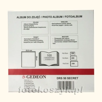 Album Secret Brąz (100 stron pod folię)