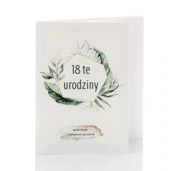 Mini-Album TS 18 urodziny zestaw na dwa zdjęcia 15x21+ zakładka