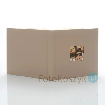Album Fun mini beżowy (tradycyjny 30 czarnych stron)
