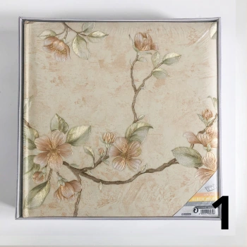 Album wklejany w pudełku Louvre XXL beżowy Zep  (tradycyjny 100 białych stron)