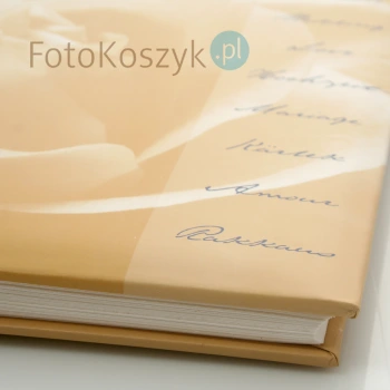 Album ślubny Henzo Fortune Beż (tradycyjny 60 białych stron)