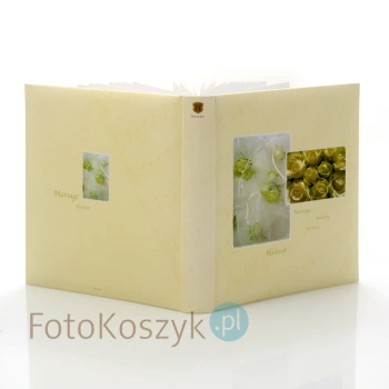 Album ślubny Henzo Attraction Złote Róże (tradycyjny 60 białych stron)