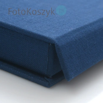 Pudełko SF linum granat na zdjęcia 15x23 (do 50 zdjęć)