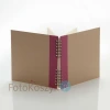 Album Panodia Kraft czerwony (tradycyjny 60 kremowych stron)