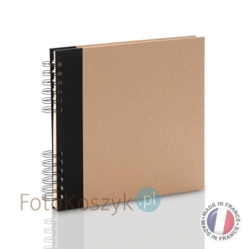 Album Panodia Kraft czarny (tradycyjny 60 kremowych stron)