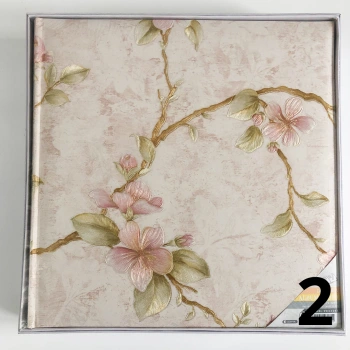 Album wklejany w pudełku Louvre XXL różowy Zep (tradycyjny 100 białych stron)