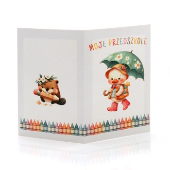 Mini-Album Moje Przedszkole Kaczuszka na dwa zdjęcia 15x21