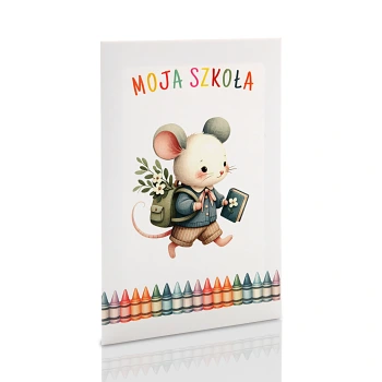 Mini-Album TS Moja Szkoła Myszka na dwa zdjęcia 15x21