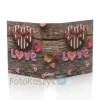 Album wsuwany Wood Love czerwony (304 zdjęć 10x15)