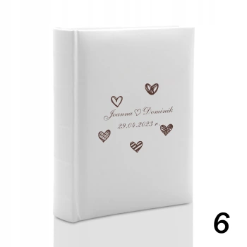 Album ślubny wsuwany na 300 zdjęć 10x15 personalizowany 12 wzorów
