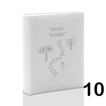 Album dziecięcy na chrzest, urodziny, metryczka do wyboru (wsuwany na 300 zdjęć 10x15)