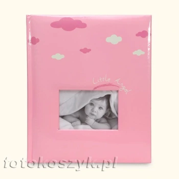 Album Dziecięcy Lotmar Little Angel Róż (tradycyjny 40 kremowych stron)