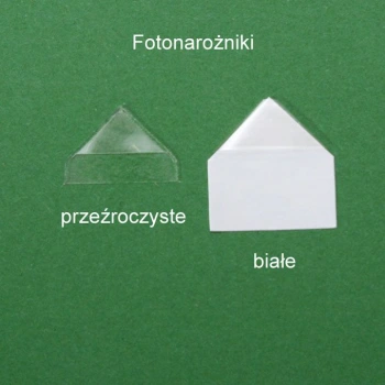 Fotonarożniki do wklejania zdjęć Henzo przeźroczyste (250 szt.)