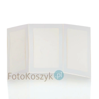 Mini-Album Komunijny TS krzyż na  trzy zdjęcia 13x18