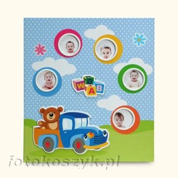 Album dziecięcy w pudełku Baby-7A Auto (180 zdjęć 10x15)
