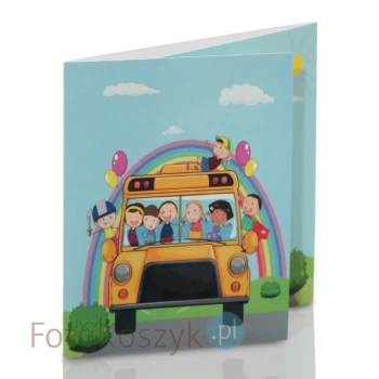 Mini-Album Dziecięcy Autobus - zestaw: 3 zdjęcia 15x21