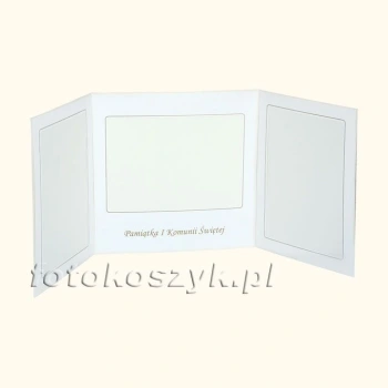 Mini-Album Komunijny - zestaw: 3 zdjęcia 15x21