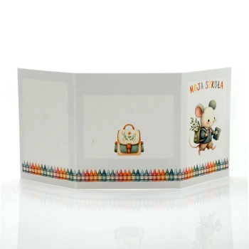Mini-Album TS Moja Szkoła Myszka - zestaw: 3 zdjęcia 15x21