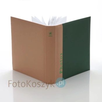 Album Henzo Chapter zielony XL (tradycyjny 100 białych stron)