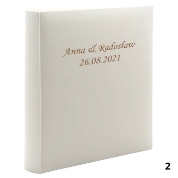 Album ślubny, wsuwany, 500 zdjęć 10x15, personalizowany, 12 wzorów do wyboru