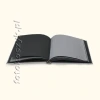 Album Goldbuch Sirio Srebrny (tradycyjny 60 czarnych stron)