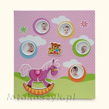 Album dziecięcy w pudełku Baby-7A  Konik (180 zdjęć 10x15)