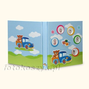 Album dziecięcy w pudełku Baby-7A Auto (180 zdjęć 10x15)