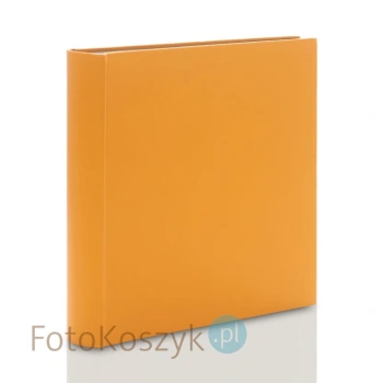 Album wklejany z czarną kartą Fun duży pomarańczowy (100 stron)