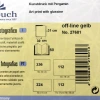Album Goldbuch Off-Line Gelb  (tradycyjny 60 czarnych stron)