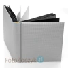 Album Goldbuch Sirio Srebrny (tradycyjny 100 czarnych stron)