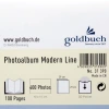 Album Goldbuch Modern Line Ciemny (tradycyjny 100 białych stron)