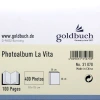 Album Goldbuch La Vita Żółty (tradycyjny, 100 białych stron)