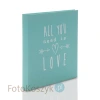 Album Goldbuch All you need is love niebieski (tradycyjny 60 kremowych stron)