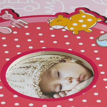 Album wsuwany na zdjęcia dziecięce Gedeon Baby-1G Róż  (200 zdjęć 10x15)