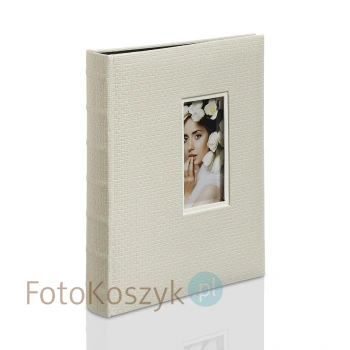 Album wklejany Poldom Azaro Kremowy (tradycyjny 60 czarnych stron)
