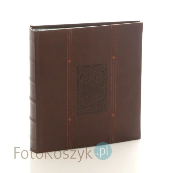 Album Line brąz  XL (tradycyjny 100 czarnych stron)