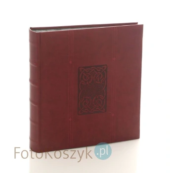 Album Line wiśnia XL (tradycyjny 100 czarnych stron)