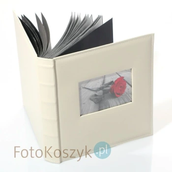 Ślubny album Gedeon White XL (tradycyjny 100 czarnych stron)