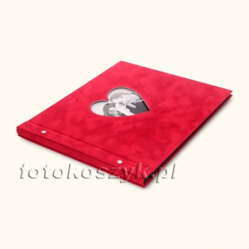 Album Goldbuch Rosso Serce XXL (tradycyjny, 40 czarnych stron)