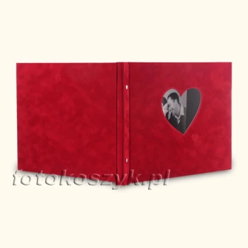 Album Goldbuch Rosso Serce XXL (tradycyjny, 40 czarnych stron)