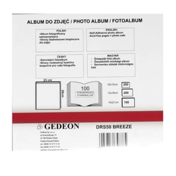 Album Gedeon Breeze Pomarańczowy (100 stron pod folię)
