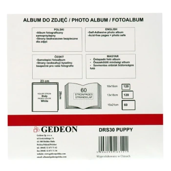 Album na zdjęcia dziecięce Gedeon Piesek (60 stron pod folię)