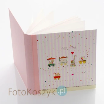 Album Dziecięcy Goldbuch Pociąg R (tradycyjny 60 kremowych stron)
