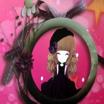Album wsuwany Anime Fioletowy (300 zdjęć 10x15)