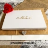 Białe pudełko na zdjęcia 15x23 i pendrive (do 100 zdjęć)