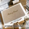 Pudełko płótno na zdjęcia 15x23 i pendrive (do 50 zdjęć)