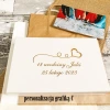 Białe pudełko na zdjęcia 15x23 i pendrive (do 100 zdjęć)