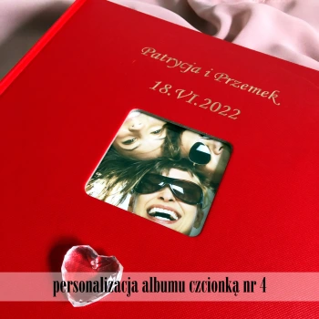 Album Fun Mały Czerwony (tradycyjny 40 kremowych stron)